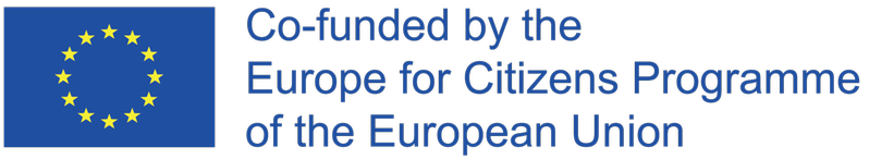 Logotyp: Co-funded by the Europe for Citizens Programme of the European Union.